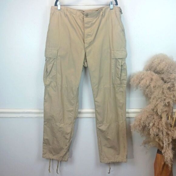 Propper khaki men's tactical cargo pants sz L/R - Picture 1 of 12